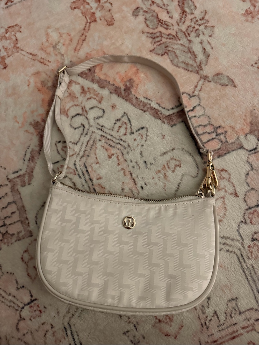 Lululemon Shoulder Bag with Gold Hardware